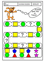 boş kutuya gelecek şekil bul